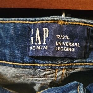 GAP Blue Denim Leggings